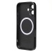 Чехол-накладка для Apple iPhone 16 (черный) ORG SM021 SafeMag