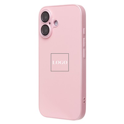 Чехол-накладка для Apple iPhone 16 (светло-розовый) ORG SM021 SafeMag