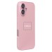 Чехол-накладка для Apple iPhone 16 (светло-розовый) ORG SM021 SafeMag