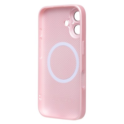 Чехол-накладка для Apple iPhone 16 (светло-розовый) ORG SM021 SafeMag