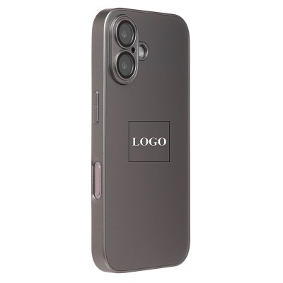 Чехол-накладка для Apple iPhone 16 (титановый) ORG SM021 SafeMag
