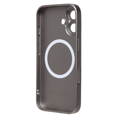 Чехол-накладка для Apple iPhone 16 (титановый) ORG SM021 SafeMag