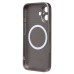 Чехол-накладка для Apple iPhone 16 (титановый) ORG SM021 SafeMag