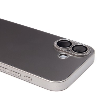 Чехол-накладка для Apple iPhone 16 (титановый) ORG SM021 SafeMag
