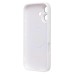 Чехол-накладка для Apple iPhone 16 (белый) ORG SM021 SafeMag