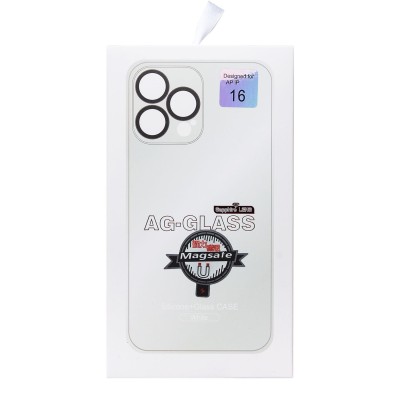 Чехол-накладка для Apple iPhone 16 (белый) ORG SM021 SafeMag
