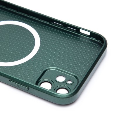 Чехол-накладка для Apple iPhone 11 (зеленый) ORG SM021 SafeMag