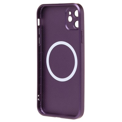 Чехол-накладка для Apple iPhone 11 (фиолетовый) ORG SM021 SafeMag