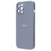 Чехол-накладка для Apple iPhone 12 Pro Max (голубой) ORG SM021 SafeMag