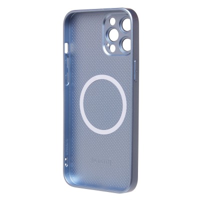 Чехол-накладка для Apple iPhone 12 Pro Max (голубой) ORG SM021 SafeMag