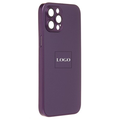 Чехол-накладка для Apple iPhone 12 Pro Max (фиолетовый) ORG SM021 SafeMag
