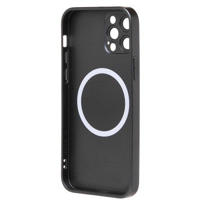 Чехол-накладка для Apple iPhone 12 Pro (черный) ORG SM021 SafeMag