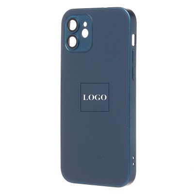 Чехол-накладка для Apple iPhone 12 (синий) ORG SM021 SafeMag