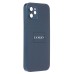 Чехол-накладка для Apple iPhone 12 (синий) ORG SM021 SafeMag