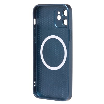 Чехол-накладка для Apple iPhone 12 (синий) ORG SM021 SafeMag