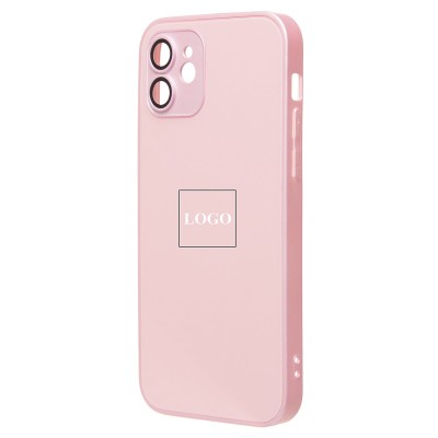 Чехол-накладка для Apple iPhone 12 (светло-розовый) ORG SM021 SafeMag