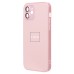 Чехол-накладка для Apple iPhone 12 (светло-розовый) ORG SM021 SafeMag