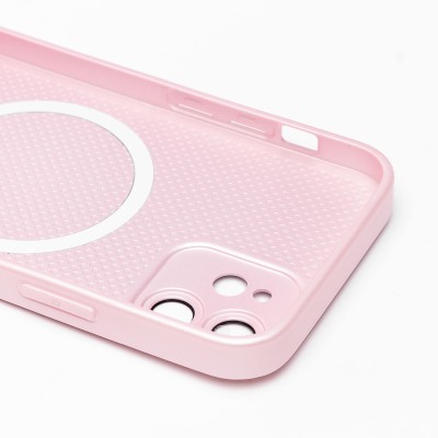 Чехол-накладка для Apple iPhone 12 (светло-розовый) ORG SM021 SafeMag