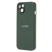 Чехол-накладка для Apple iPhone 13 (зеленый) ORG SM021 SafeMag