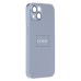 Чехол-накладка для Apple iPhone 13 (голубой) ORG SM021 SafeMag