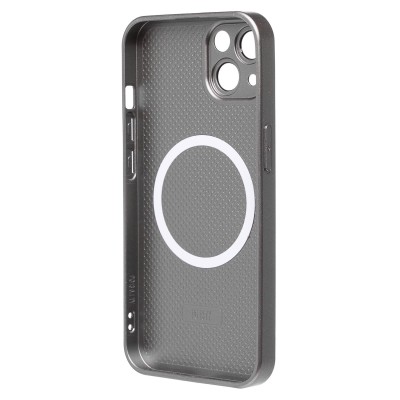 Чехол-накладка для Apple iPhone 13 (титановый) ORG SM021 SafeMag