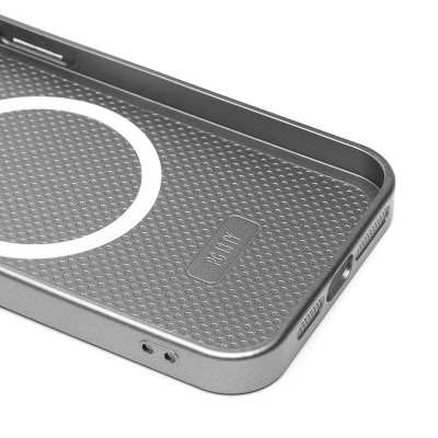 Чехол-накладка для Apple iPhone 13 (титановый) ORG SM021 SafeMag