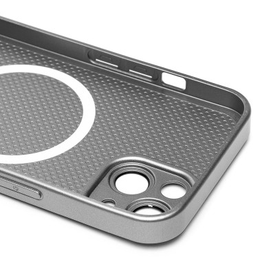 Чехол-накладка для Apple iPhone 13 (титановый) ORG SM021 SafeMag