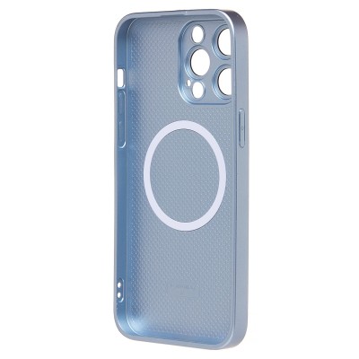 Чехол-накладка для Apple iPhone 14 Pro Max (голубой) ORG SM021 SafeMag