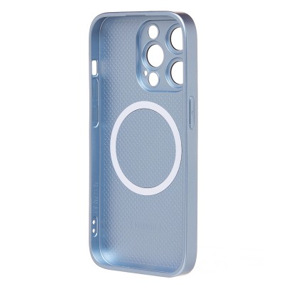 Чехол-накладка для Apple iPhone 14 Pro (голубой) ORG SM021 SafeMag