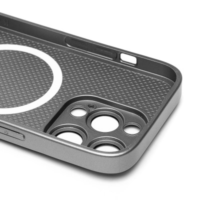 Чехол-накладка для Apple iPhone 14 Pro (титановый) ORG SM021 SafeMag