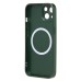 Чехол-накладка для Apple iPhone 14 (зеленый) ORG SM021 SafeMag