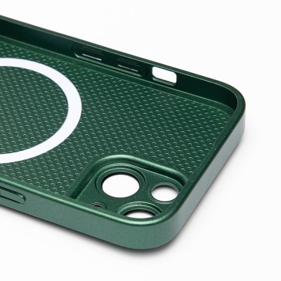 Чехол-накладка для Apple iPhone 14 (зеленый) ORG SM021 SafeMag