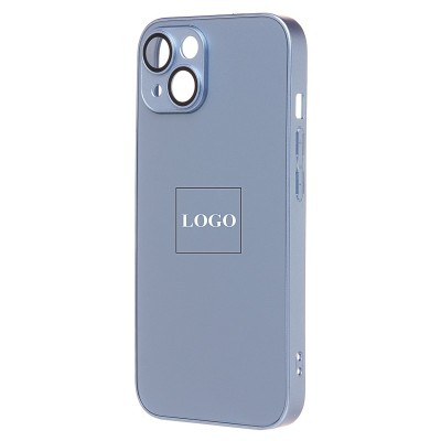 Чехол-накладка для Apple iPhone 14 (голубой) ORG SM021 SafeMag