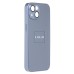 Чехол-накладка для Apple iPhone 14 (голубой) ORG SM021 SafeMag