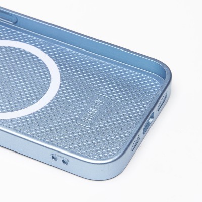 Чехол-накладка для Apple iPhone 14 (голубой) ORG SM021 SafeMag