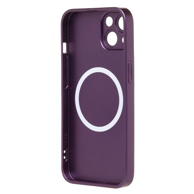 Чехол-накладка для Apple iPhone 14 (фиолетовый) ORG SM021 SafeMag