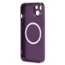 Чехол-накладка для Apple iPhone 14 (фиолетовый) ORG SM021 SafeMag