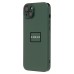 Чехол-накладка для Apple iPhone 15 Plus (зеленый) ORG SM021 SafeMag