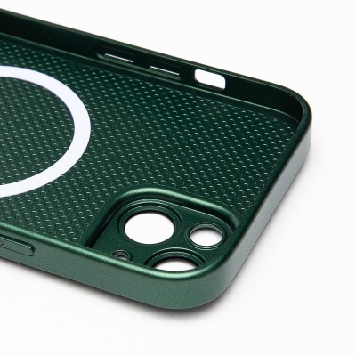 Чехол-накладка для Apple iPhone 15 Plus (зеленый) ORG SM021 SafeMag
