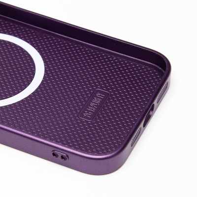 Чехол-накладка для Apple iPhone 15 Plus (фиолетовый) ORG SM021 SafeMag