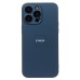 Чехол-накладка для Apple iPhone 15 Pro Max (синий) ORG SM021 SafeMag