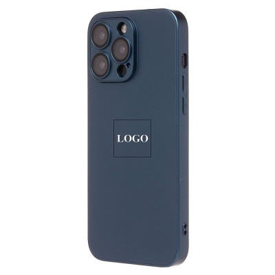 Чехол-накладка для Apple iPhone 15 Pro Max (синий) ORG SM021 SafeMag