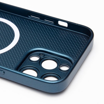 Чехол-накладка для Apple iPhone 15 Pro Max (синий) ORG SM021 SafeMag