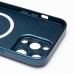 Чехол-накладка для Apple iPhone 15 Pro Max (синий) ORG SM021 SafeMag