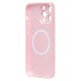Чехол-накладка для Apple iPhone 15 Pro Max (светло-розовый) ORG SM021 SafeMag