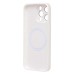 Чехол-накладка для Apple iPhone 15 Pro Max (белый) ORG SM021 SafeMag