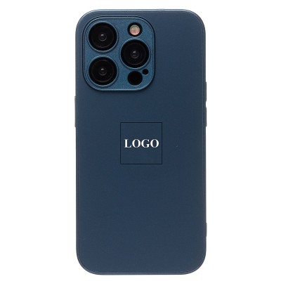 Чехол-накладка для Apple iPhone 15 Pro (синий) ORG SM021 SafeMag