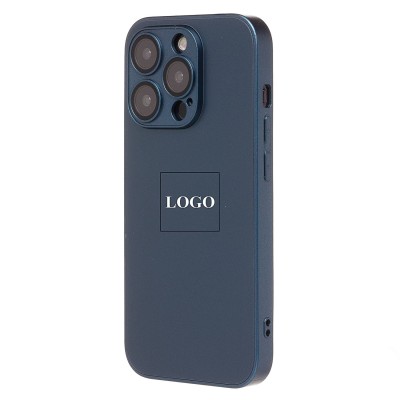 Чехол-накладка для Apple iPhone 15 Pro (синий) ORG SM021 SafeMag