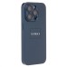 Чехол-накладка для Apple iPhone 15 Pro (синий) ORG SM021 SafeMag