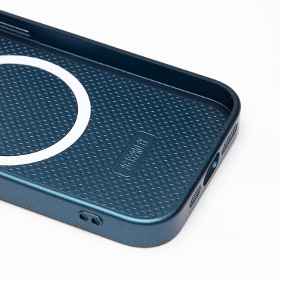 Чехол-накладка для Apple iPhone 15 Pro (синий) ORG SM021 SafeMag